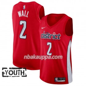 Washington Wizards John Wall 2 2018-19 Nike Punainen Pelipaidat Swingman - Lasten